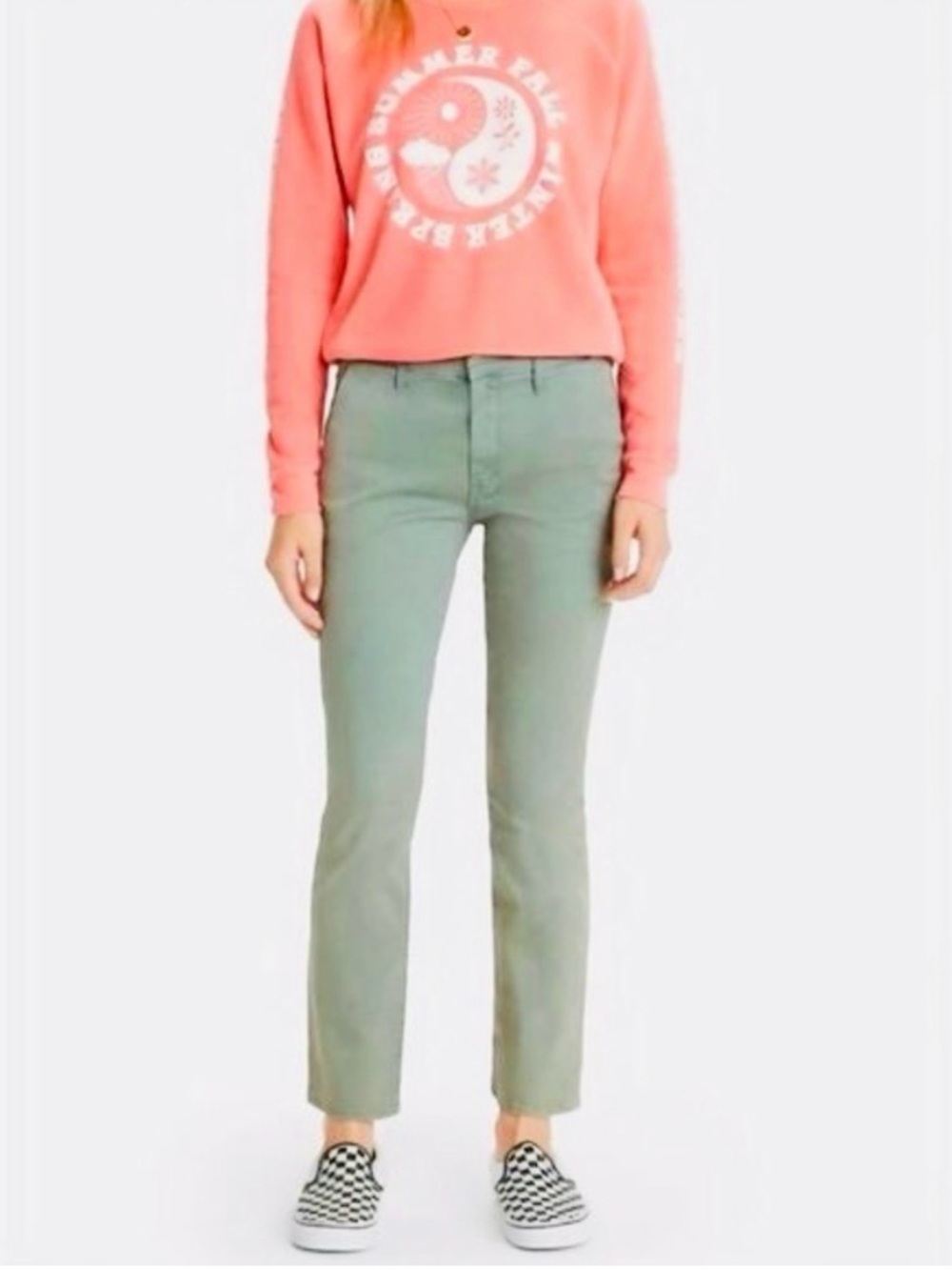 MOTHER DENIM The Insider Ankle Prep Jean in Killing Time Size 27 NWT